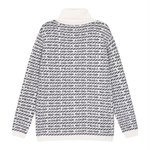 Prada Men Womens Sweater Luxury Brand Mens Knitwear Top Quality   