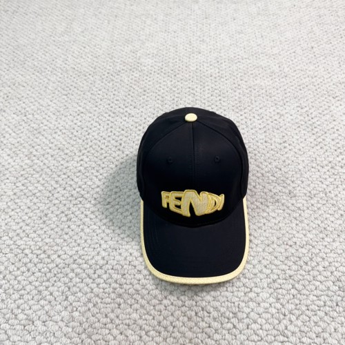 Fendi Men Womens Baseball Hat Luxury Brand Design Fendi Cap with Original Box  