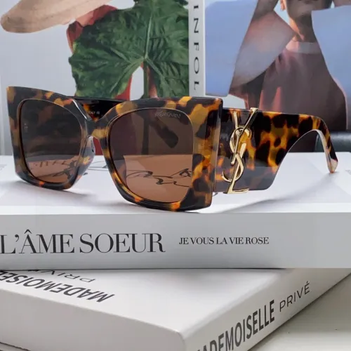 Saint Laurent YSL Sunglasses Luxury Brand Men Womens Sunglasses with Original Box  