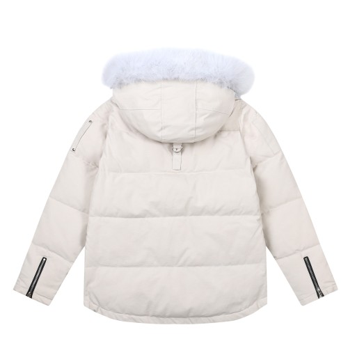 Moose Knuckles Design Mens Womens Winter Windprood Down Jackets Keep Warm 90% White Duck Down Thick