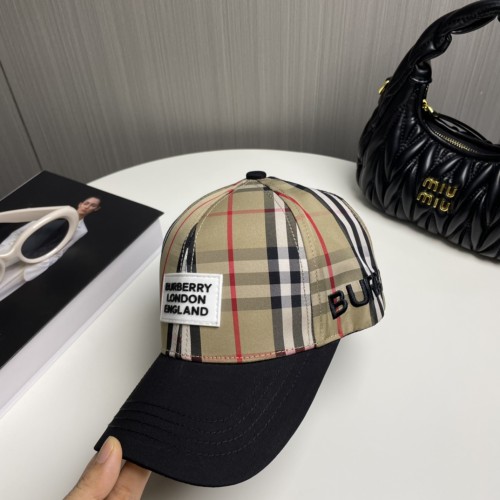 Burberry Womens Mens Cap Baseball Hat Luxury Brand with Original Box  