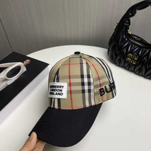 Burberry Womens Mens Cap Baseball Hat Luxury Brand with Original Box  