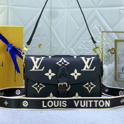 Louis Vuitton Womens Bags Shoulder Bag Luxury Brand Fashion Monogram Empreinte Leather M46584 with Original Box  
