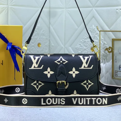 Louis Vuitton Womens Bags Shoulder Bag Luxury Brand Fashion Monogram Empreinte Leather M46584 with Original Box  