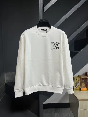 Louis Vuitton Womens Mens Long Sleeve Sweatshirt Luxury Brand Mens Sweatshirts   
