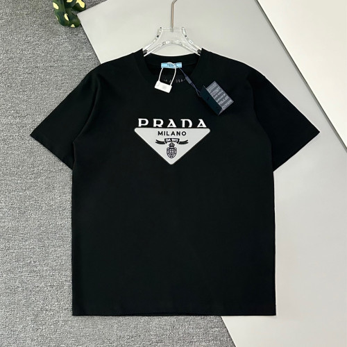 Prada Luxury Brand Women Mens Short Sleeve T-Shirt   