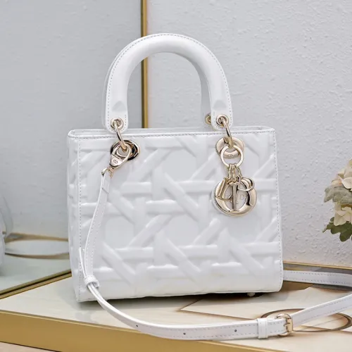 Dior Womens Bags Handbags Luxury Fashion MINI LADY DIOR BAG M0505OWCB_M323 with Original Box  