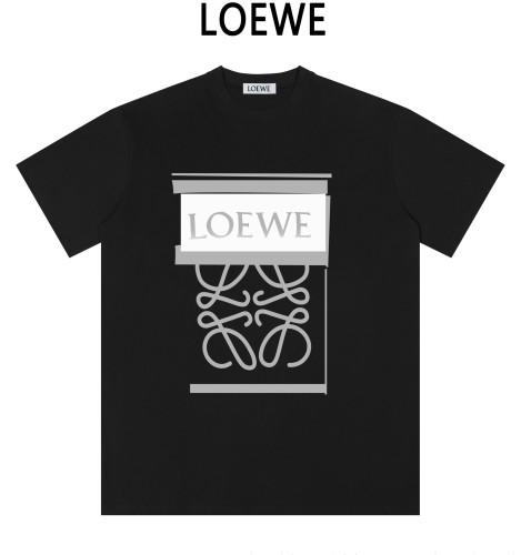 Loewe Luxury Brand Men Womens Short Sleeve T-Shirt   