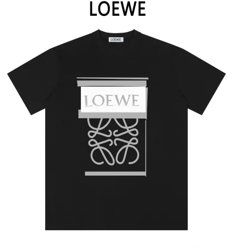 Loewe Luxury Brand Men Womens Short Sleeve T-Shirt   