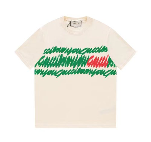 Gucci Luxury Brand Women Mens Short Sleeve T-Shirt   