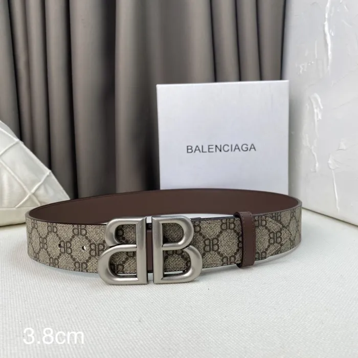 Balenciaga Mens Belt Luxury Brand Design Fashion Type with Original Box