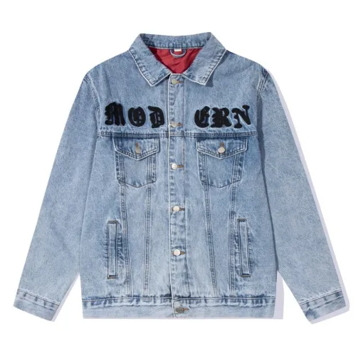 Gucci Men Womens Jackets Coat Luxury Brand Mens Denim Jacket Top Quality   
