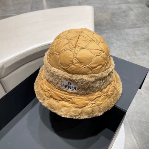 Fendi Womens Bucket Hat Luxury Brand Design Fendi Cap with Original Box  