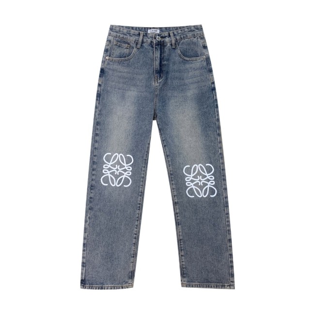 Loewe Luxury Brand Mens Jeans Pant   