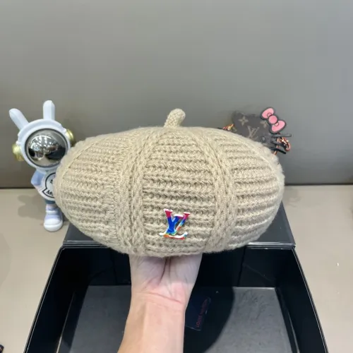 Louis Vuitton Womens Mens Cap Beret Hat Luxury Brand with Original Box  