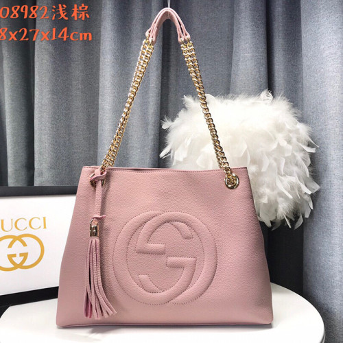 Gucci Womens Bags Shoulder Handbags Luxury Brand Gucci Double G Chain Shoulder Bags Totes  