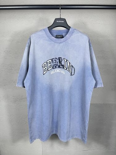 Balenciaga Luxury Brand Women Mens Short Sleeve T-Shirt   
