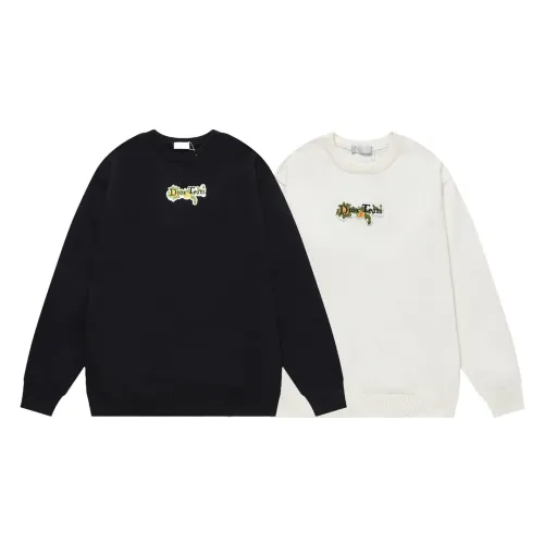Dior Men Womens Sweater Luxury Brand Mens Knitwear Top Quality   