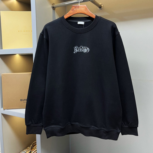 Burberry Womens Mens Sweatshirt Luxury Brand Mens Logo Cotton Blend Sweatshirt 80978221   