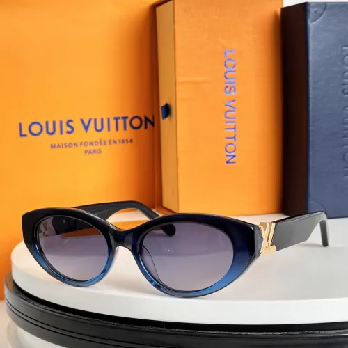 Louis Vuitton Sunglasses Luxury Brand Men Womens Sunglasses LV GO-14 Cat Eye Sunglasses with Original Box  Z2104W