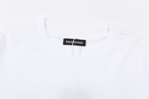 Balenciaga Luxury Brand Women Mens Short Sleeve T-Shirt   