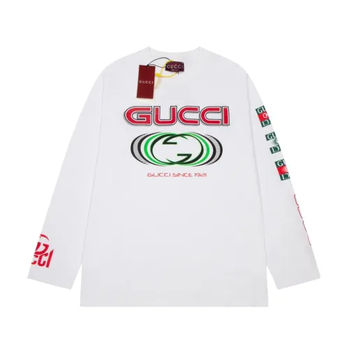 Gucci Luxury Brand Women Mens Long Sleeve T-Shirt   