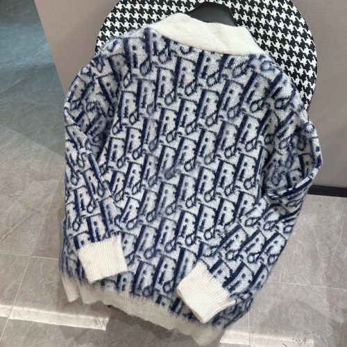 Dior Men Womens Sweater Knitwear Luxury Brand Mens Knit Cardigan Top Quality   