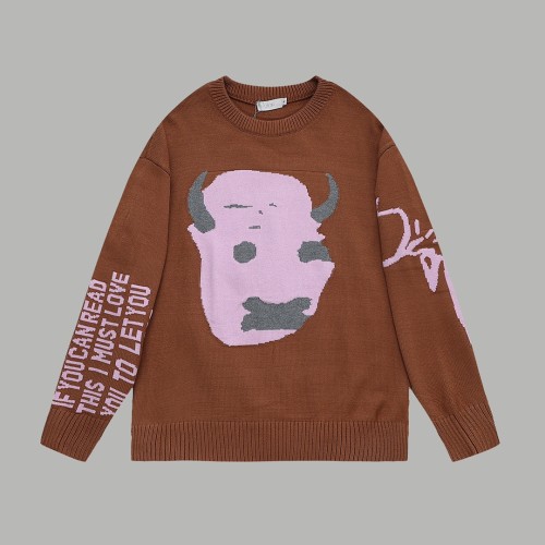Dior Men Womens Sweater Luxury Brand Mens Knitwear Top Quality   