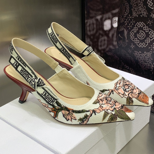 Dior Women Shoes Pumps Luxury Design Fashion Type 6.5cm High Heel Shoes for Wedding Style J'ADIOR SLINGBACK PUMP with Original Box Whatsapp 