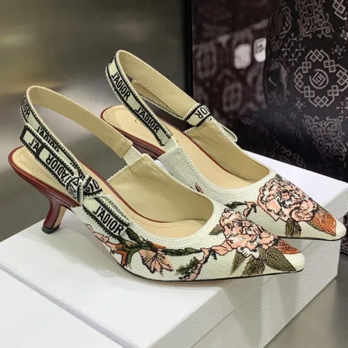 Dior Women Shoes Pumps Luxury Design Fashion Type 6.5cm High Heel Shoes for Wedding Style J'ADIOR SLINGBACK PUMP with Original Box Whatsapp 