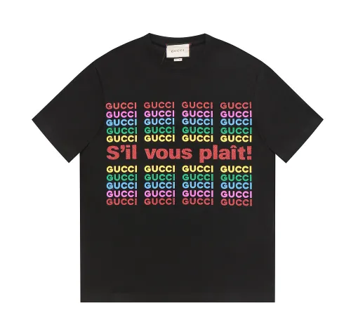 Gucci Luxury Brand Women Mens Short Sleeve T-Shirt   