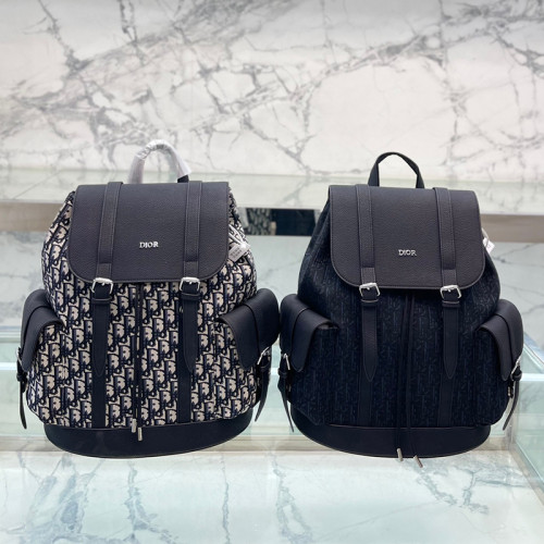 Dior Womens Mens Bags Backpacks Luxury Brand Design Fashion Type DIOR EXPLORER BACKPACK Beige and Black Dior Oblique Jacquard without Original Box