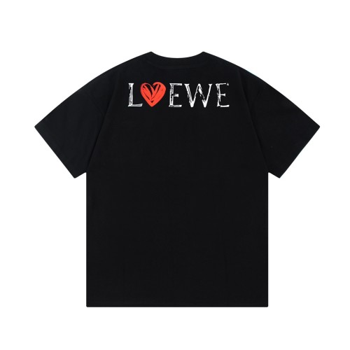 Loewe Luxury Brand Men Womens Short Sleeve T-Shirt   