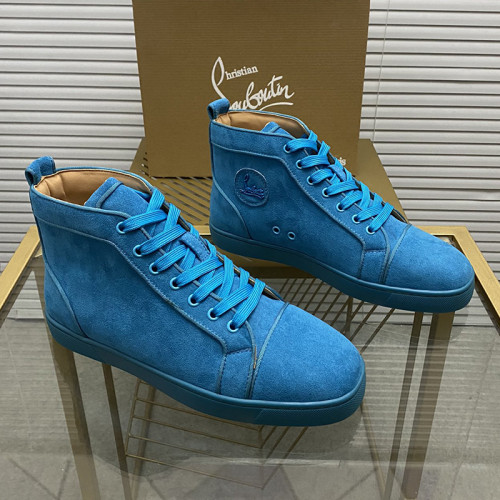 Christian Louboutin Mens Shoes Sneakers Luxury Brand Red Bottom Design Sports Footwears with Original Box