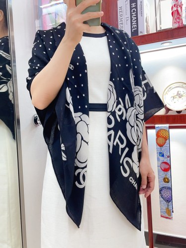 Chanel Scarves Womens Fashion Scarf 016