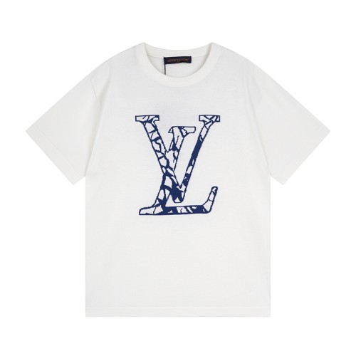 Louis Vuitton Luxury Brand Men Womens Short Sleeve T-Shirt   