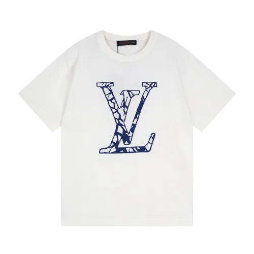 Louis Vuitton Luxury Brand Men Womens Short Sleeve T-Shirt   
