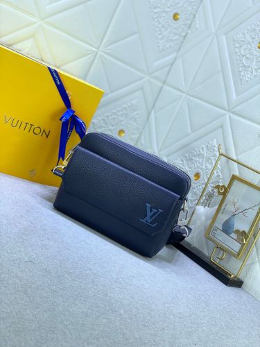 Louis Vuitton Mens Womens Shoulder Bags Luxury Brand Fastline Messenger M22482 with Original Box  