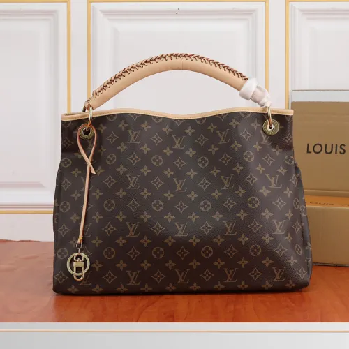 Louis Vuitton Womens Bags Handbags Luxury Fashion Marine Rouge Monogram Empreinte Leather Monogram ARTSY MM M43237  