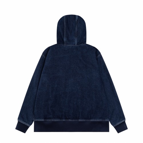 Dior Men Womens Coat Jackets Luxury Brand Mens Denim Hoodie Jacket Top Quality   G001