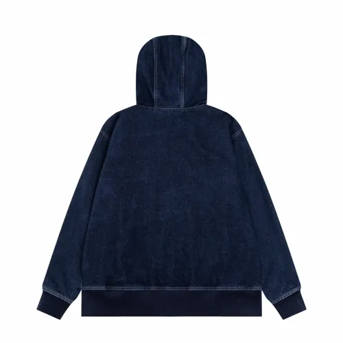 Dior Men Womens Coat Jackets Luxury Brand Mens Denim Hoodie Jacket Top Quality   G001