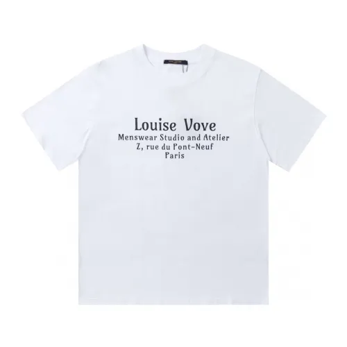 Louis Vuitton Luxury Brand Men Womens Short Sleeve T-Shirt   