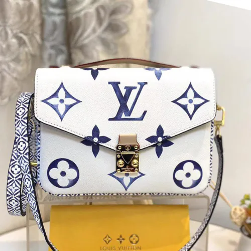 Louis Vuitton Womens Bags Crossbody Bag POCHETTE MÉTIS Monogram canvas Luxury Brand Messenger Shoulder Bags with Original Box  