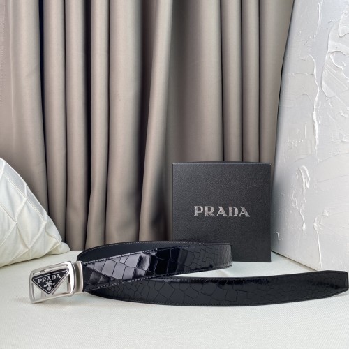 Prada Mens Belt Luxury Brand Fashion Men Belts with Original Box