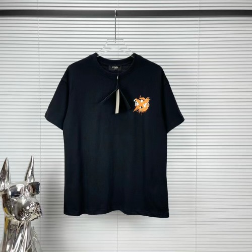 Fendi Luxury Brand Women Mens Short Sleeve T-Shirt   