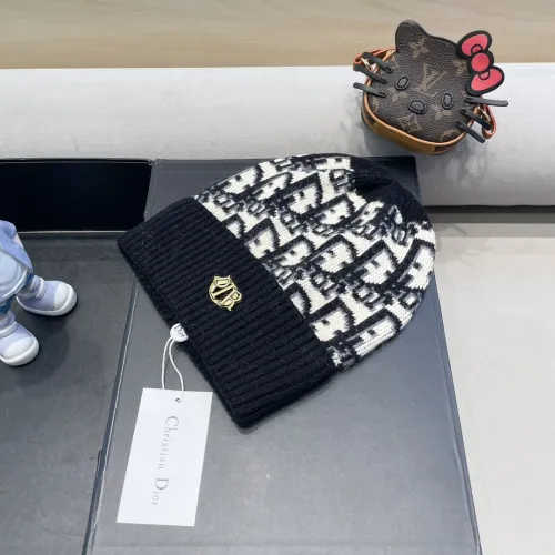 Dior Men Womens Knit Hat Luxury Brand Design Dior Cap with Original Box  