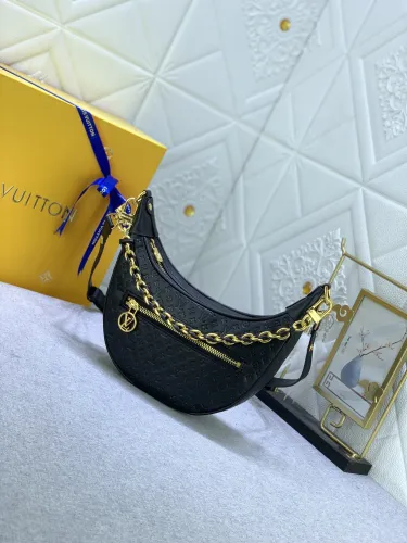 Louis Vuitton Womens Bags Messenger Shoulder Bags Luxury Brand Nicolas Ghesquière Croissant Bag with Original Box M81098  