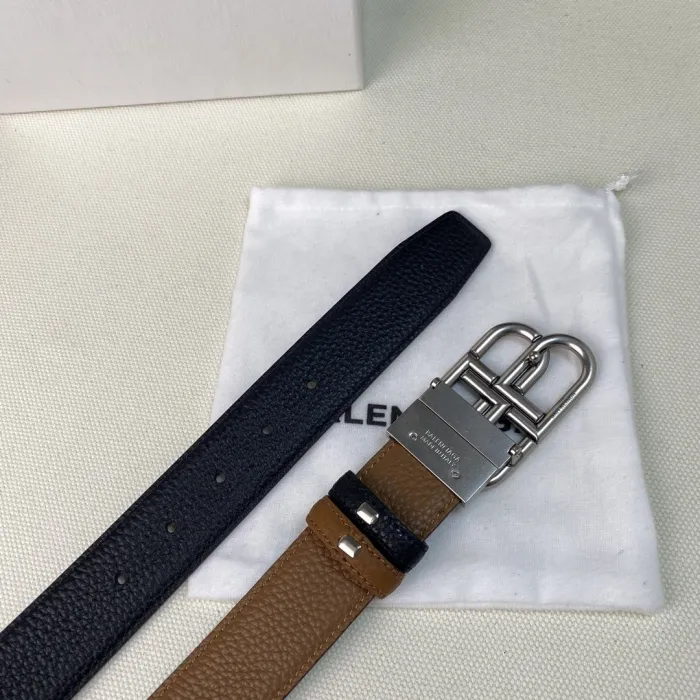 Balenciaga Mens Belt Luxury Brand Design Fashion Type with Original Box
