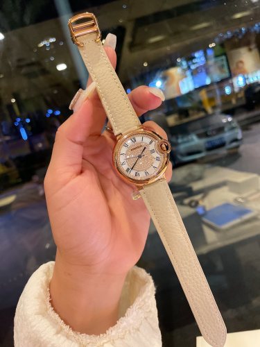 Cartier Womens Watch Luxury Brand Design Fashion Type with Original Box