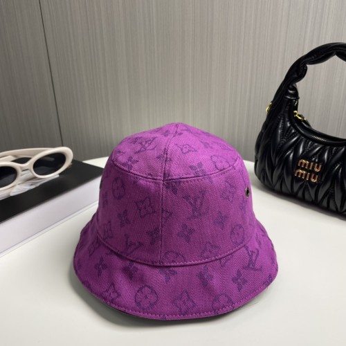 Louis Vuitton Womens Mens Cap Bucket Hat Luxury Brand with Original Box  